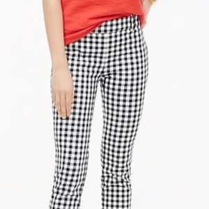 jcrew gingham pants